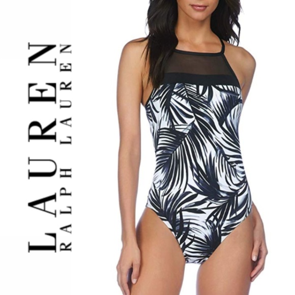 Lauren Ralph Lauren Other - RALPH LAUREN Palm-Print One-Piece Swimsuit